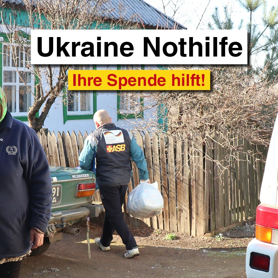 ASB-Hilfe in der Ukraine