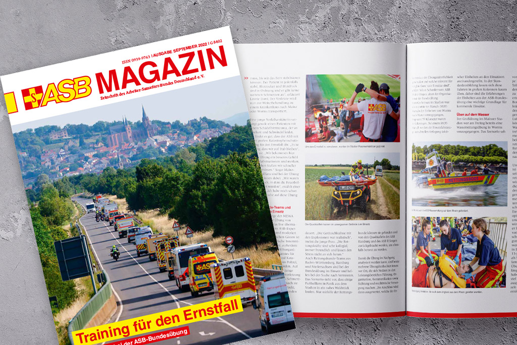 Das neue ASB-Magazin ist erschienen