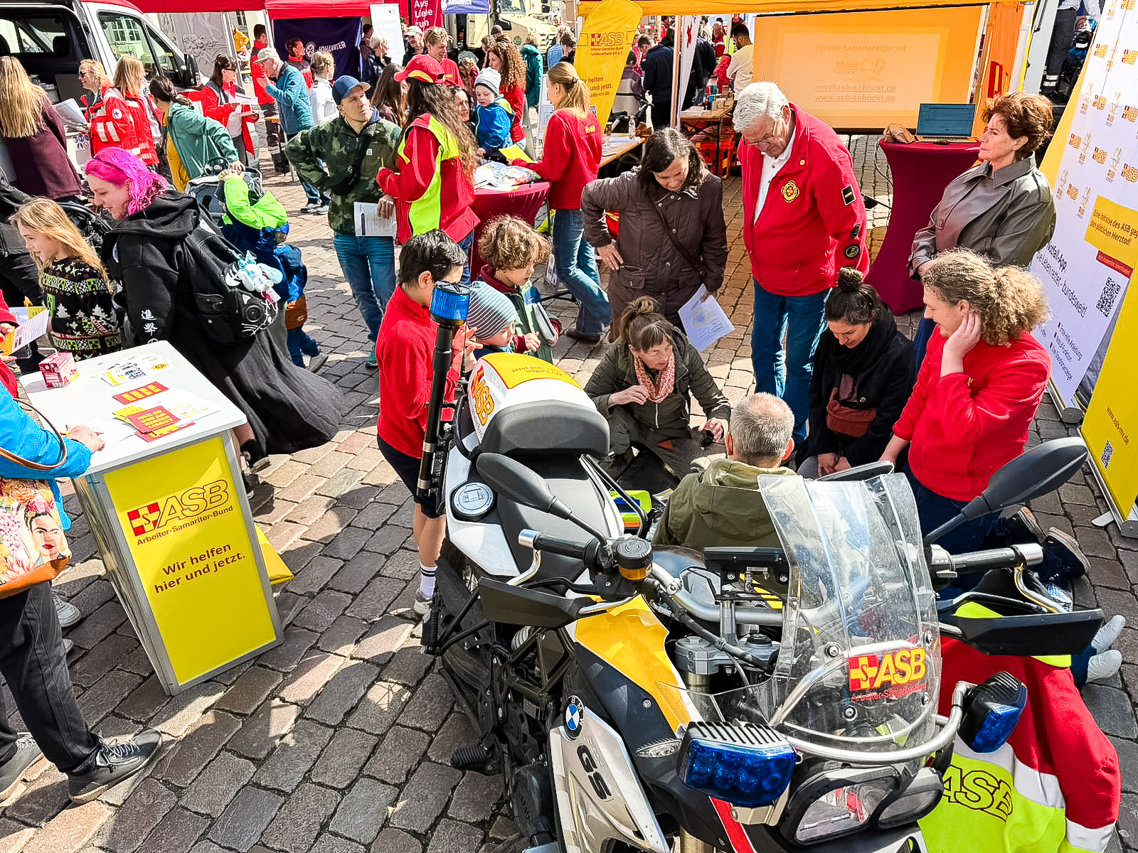 Das Interesse am 1. Schweriner Bevölkerungsschutztag war groß!