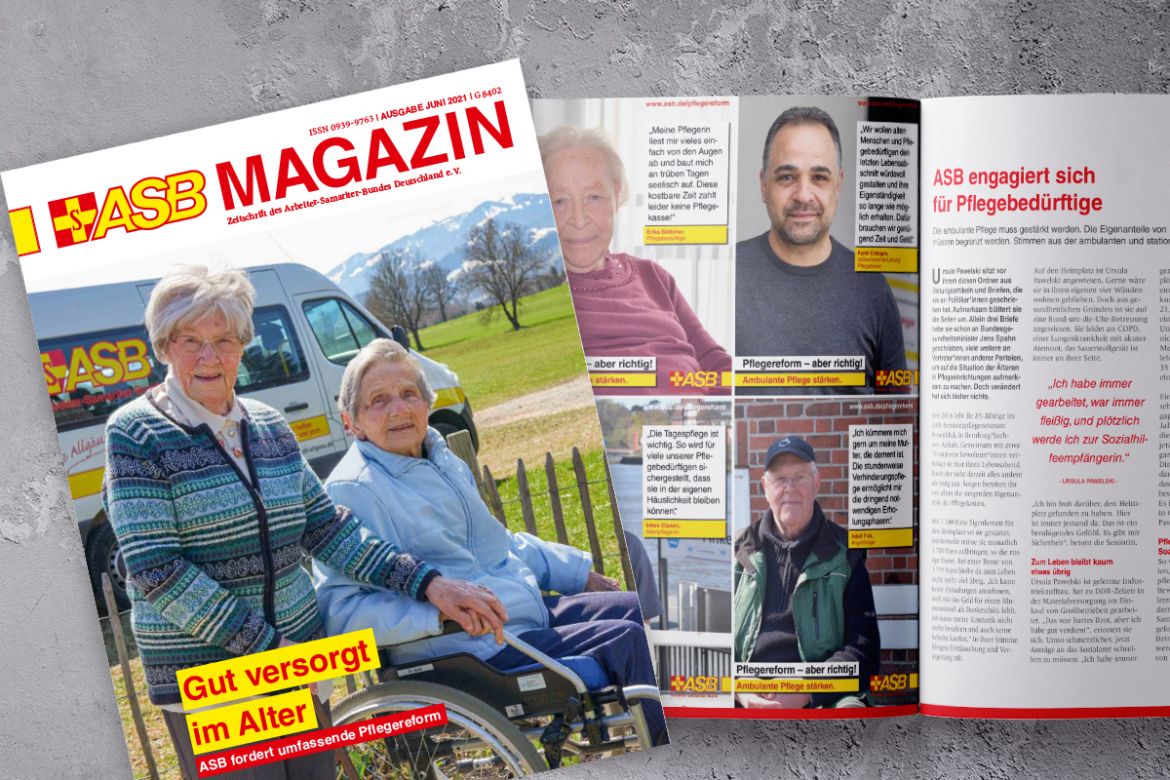 Das neue ASB-Magazin ist erschienen