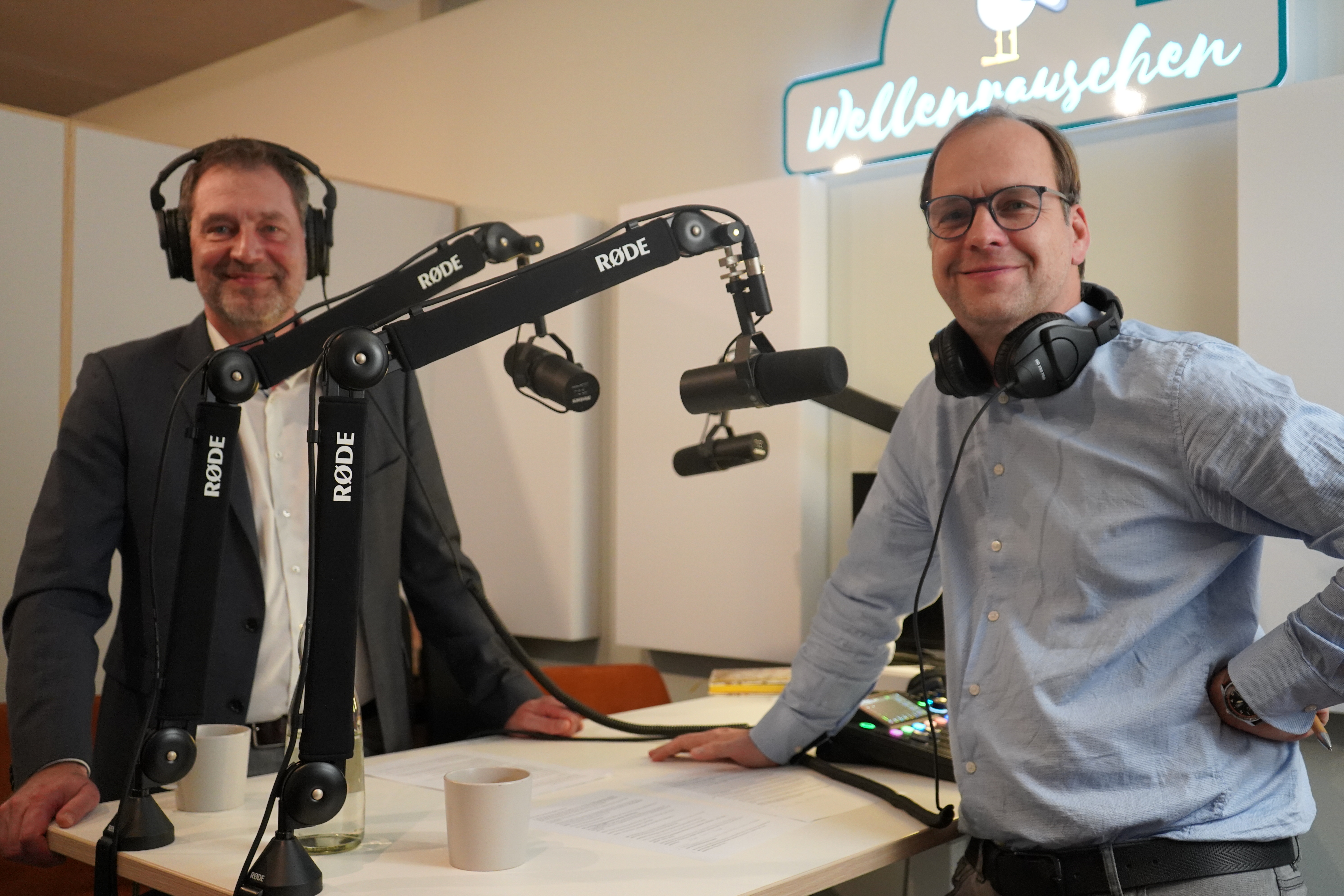 Geschäftsführer Mathias Wähner zu Gast bei Oliver Kramer.